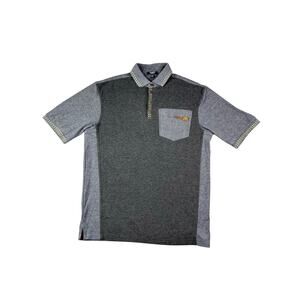 Timeless‎ Elements Mcdonald's Polo Shirt Men's Small Regular Short Sleeve Gray